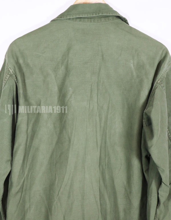Real OG-107 early utility shirt, used with patch