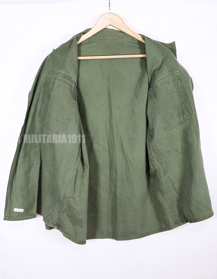 Real OG-107 early utility shirt, used with patch