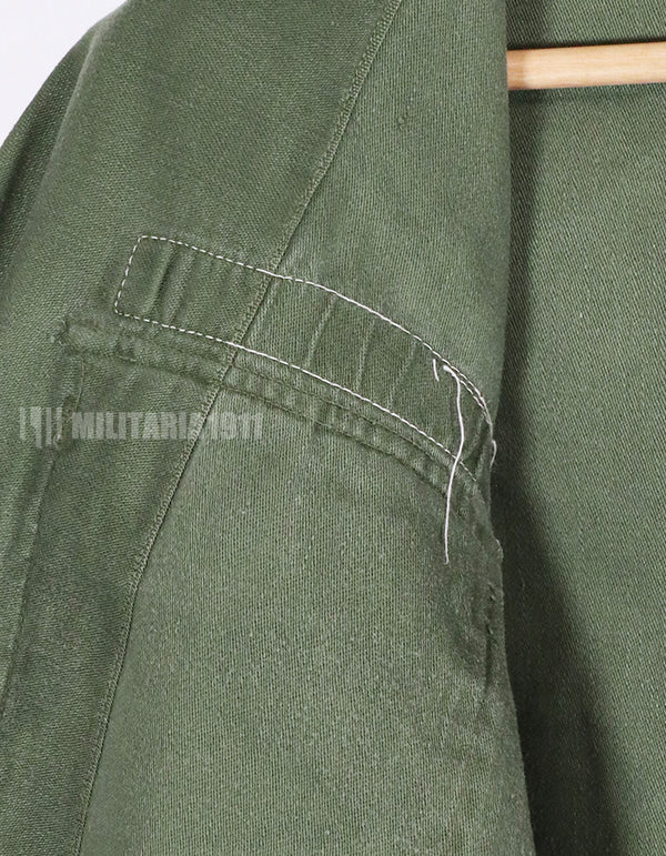 Real OG-107 early utility shirt, used with patch