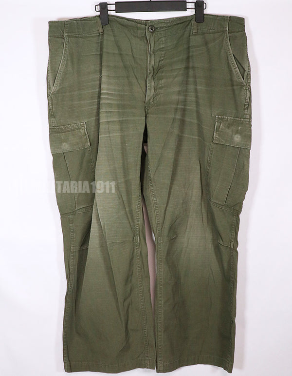 Real 4th Model Jungle Fatigue Pants, X-Large size, used, scratches.