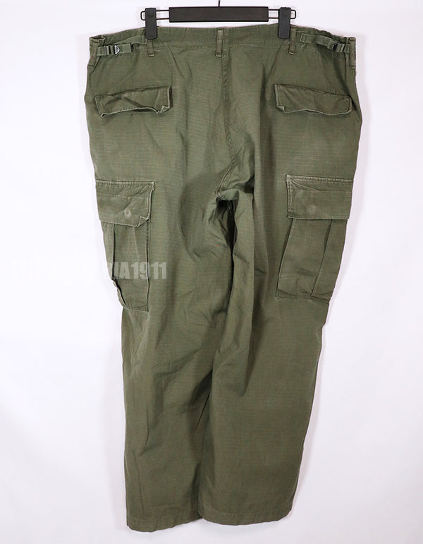 Real 4th Model Jungle Fatigue Pants, X-Large size, used, scratches.