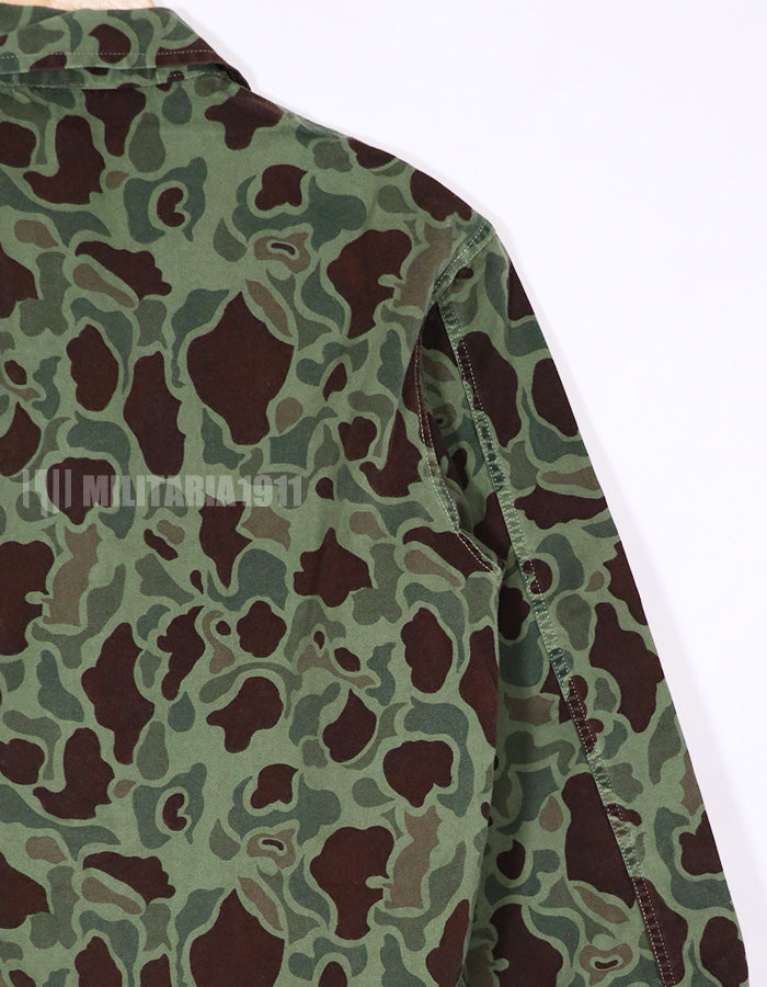 Real Korean Marine Corps Duck Hunter Camouflage Jacket During Vietnam War
