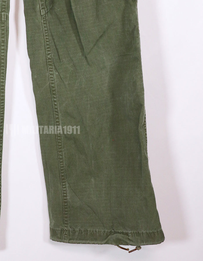 実物　1969年製 4th Model ジャングルファティーグ パンツ　X-Sサイズ　中古品　退色あり