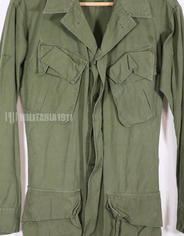 実物　3rd Model ジャングルファティーグ　ジャケット　S-L  パッチ跡あり