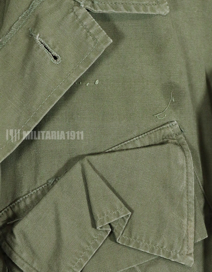 実物　3rd Model ジャングルファティーグ　ジャケット　S-L  パッチ跡あり