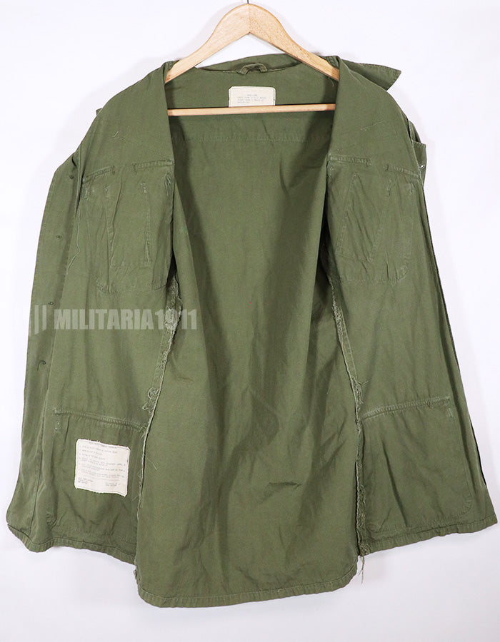 実物　3rd Model ジャングルファティーグ　ジャケット　S-L  パッチ跡あり