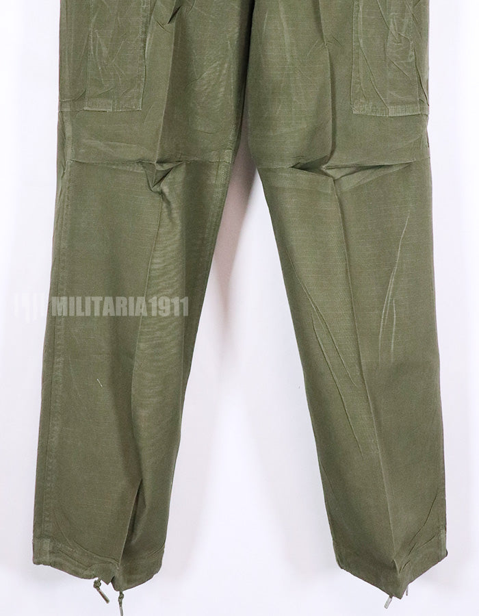 実物　1969年製　4th Model ジャングルファティーグ　パンツ　中古品　S-R 汚れあり