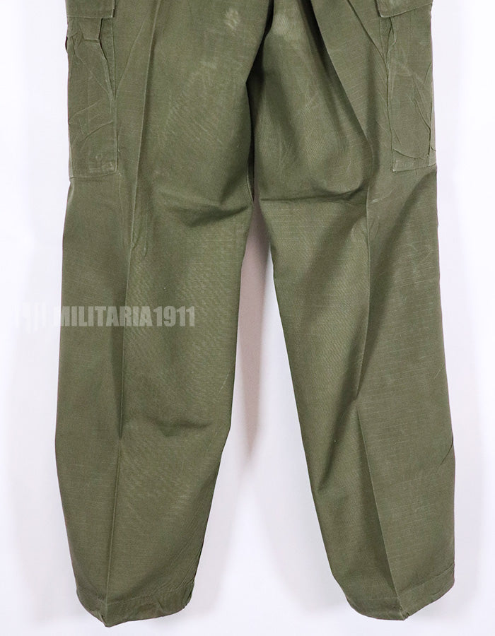 実物　1969年製　4th Model ジャングルファティーグ　パンツ　中古品　S-R 汚れあり