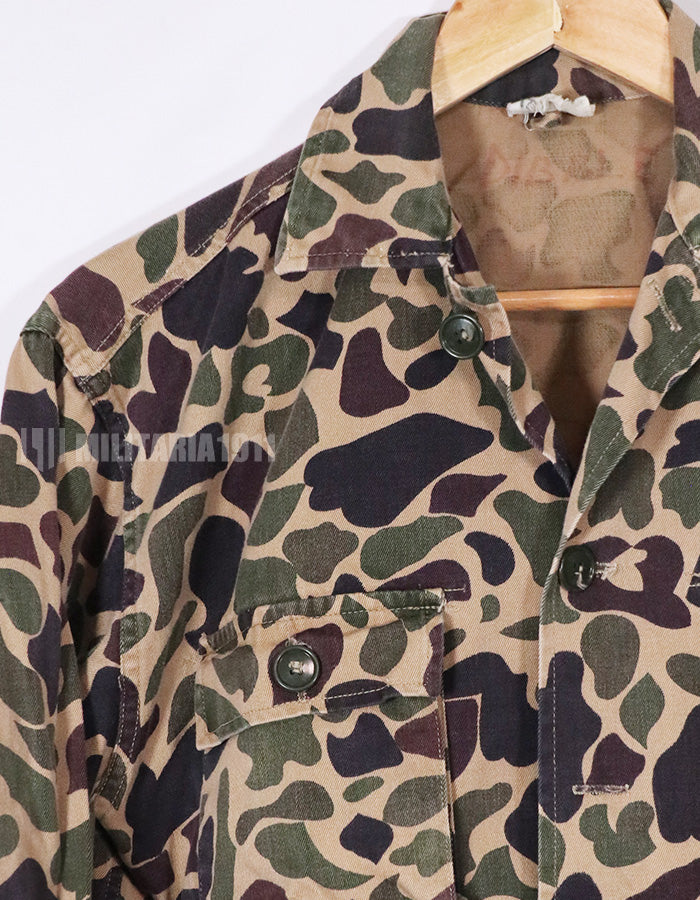 Real CIDG Beogum camouflage A-L size jacket, used