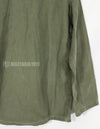 Real early OG-107 utility shirt with special forces patch, faded, used.