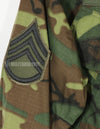 Real 1968 Ripstop ERDL Jungle Fatigue S-L 101 Airborne patch retrofitted