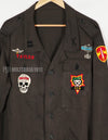 Replica MACV SOG 1-0 Black Jacket Direct Embroidery Old Replica Used