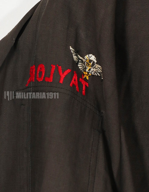 Replica MACV SOG 1-0 Black Jacket Direct Embroidery Old Replica Used