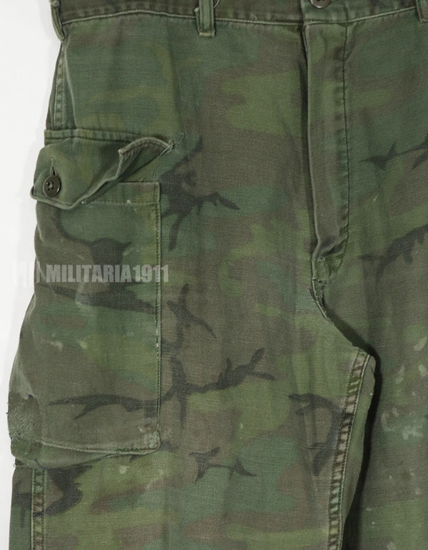 実物　ARVN インビジブルリーフ　パンツ　ジッパーフライ　汚れあり　中古品