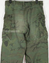 実物　ARVN インビジブルリーフ　パンツ　ジッパーフライ　汚れあり　中古品