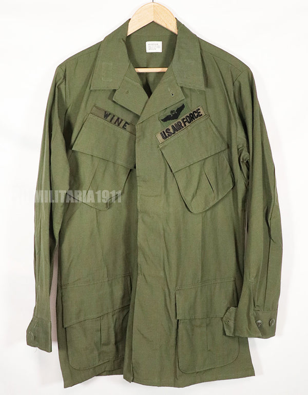 実物　1968年製　4th Model ジャングルファティーグ　ジャケット M-R　USAF ほぼ未使用