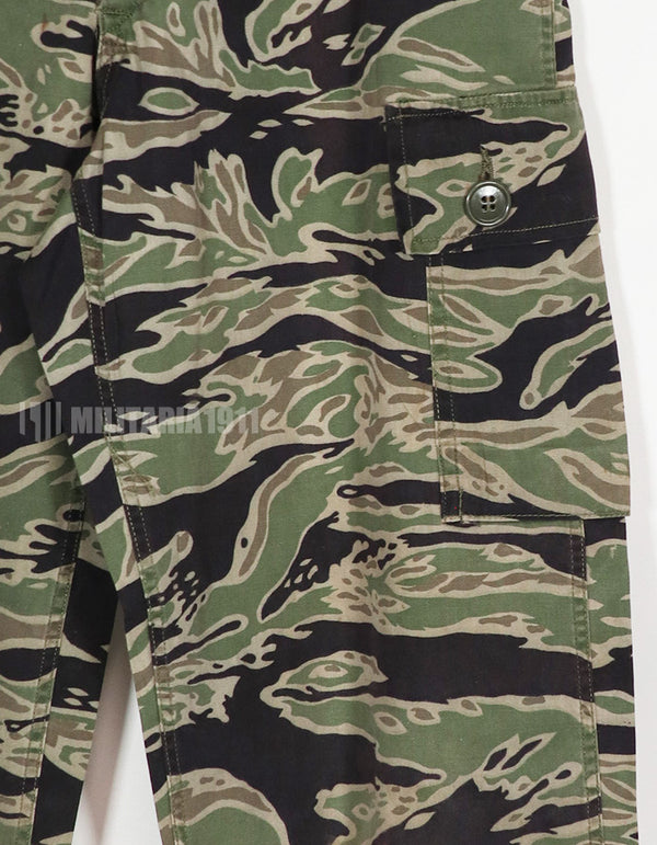 実物　レイトウォー　タイガーストライプ　パンツ　退色あり　A-S　中古品