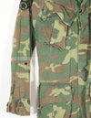 Real Poplin ERDL Fatigue Jacket USAF Security Used