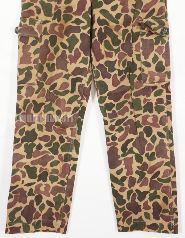 実物　CIDG Beogum迷彩　ローカルメイドダックハンター　パンツ　中古品　