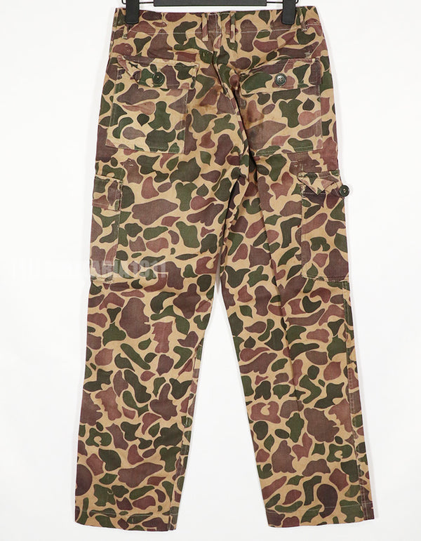 実物　CIDG Beogum迷彩　ローカルメイドダックハンター　パンツ　中古品
