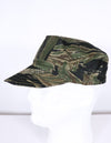 Real Fabric Replica Silver Tiger Stripe Utility Cap Used