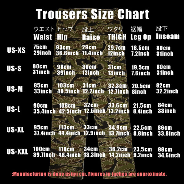 2024年発売　US-L　MILITARIA 1911 初期ゴールドタイガー　USカット　パンツ　見本品　中古品