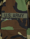 Original US Army 29th Infantry Division Woodland Camouflage Jacket, made in 1999