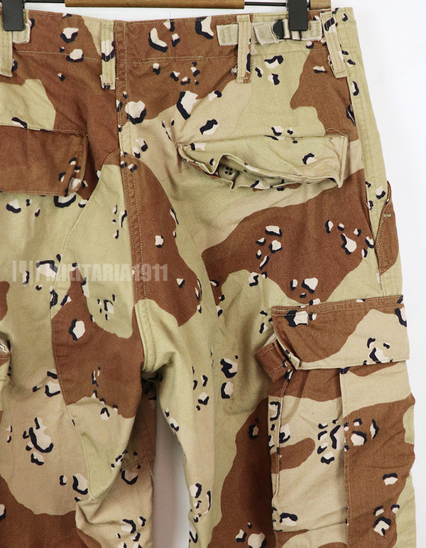 実物　アメリカ軍　チョコチップ砂漠迷彩　パンツ　状態よい