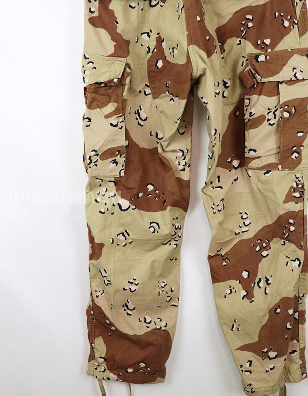 実物　アメリカ軍　チョコチップ砂漠迷彩　パンツ　状態よい