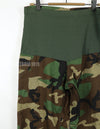 米軍サープラス　女性戦闘服　ウッドランド迷彩　マタニティーパンツ　80年代ロット