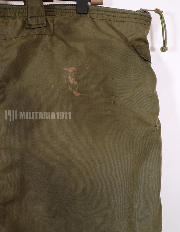 実物　米軍放出品　80年代　ヘルメットバッグ　状態悪い　汚れあり　年代タグ読めない