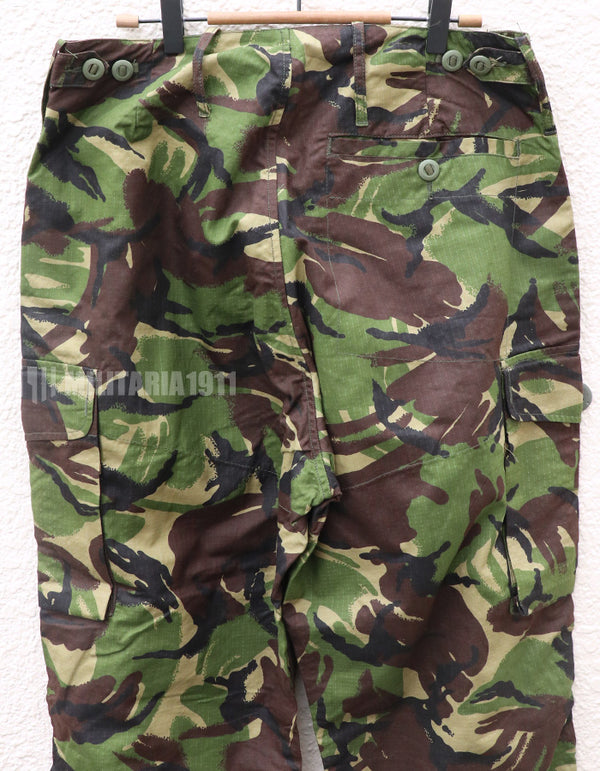 イギリス軍　USED　ウッドランドDPM　コンバットパンツ　ウィンドプルーフ　B