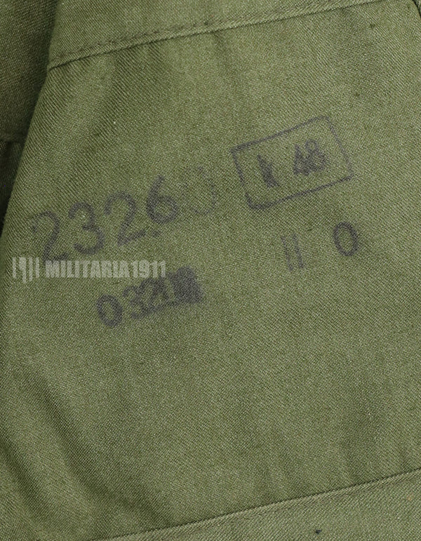 East Germany Raindrop Camouflage Strichtar Jacket Used A