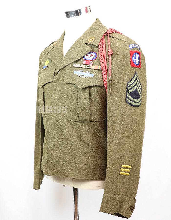 Original set, US Army, 82nd Airborne Division, Ike Jacket Grouping Set, with military Record