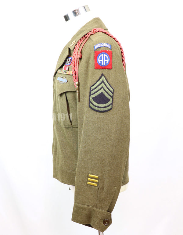 Original set, US Army, 82nd Airborne Division, Ike Jacket Grouping Set, with military Record