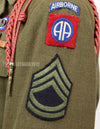 Original set, US Army, 82nd Airborne Division, Ike Jacket Grouping Set, with military Record