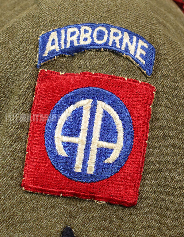 Original set, US Army, 82nd Airborne Division, Ike Jacket Grouping Set, with military Record