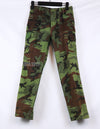Original South Vietnam Army Airborne Division ERDL Leaf Combat Uniform Top and Bottom Set
