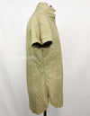 Original U.S. Army Cotton Khaki Shirt Service Shirt with Rank insignia patch 1st Signal Bde