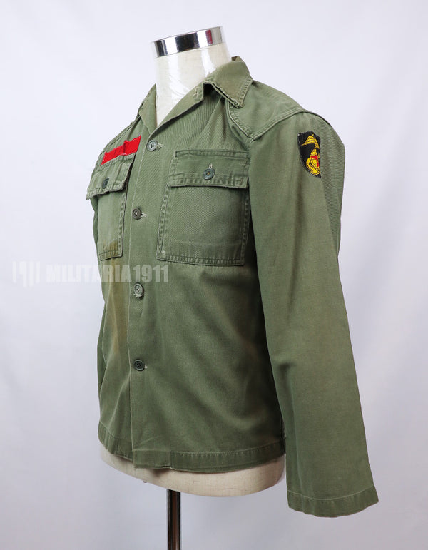 Original South Vietnam Marine Corps Early OD Shirt Shirts Only