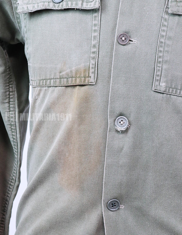 Original South Vietnam Marine Corps Early OD Shirt Shirts Only