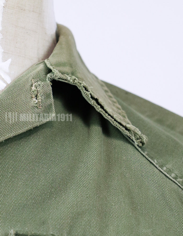 Original South Vietnam Marine Corps Early OD Shirt Shirts Only