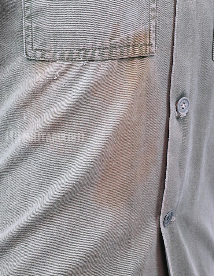Original South Vietnam Marine Corps Early OD Shirt Shirts Only