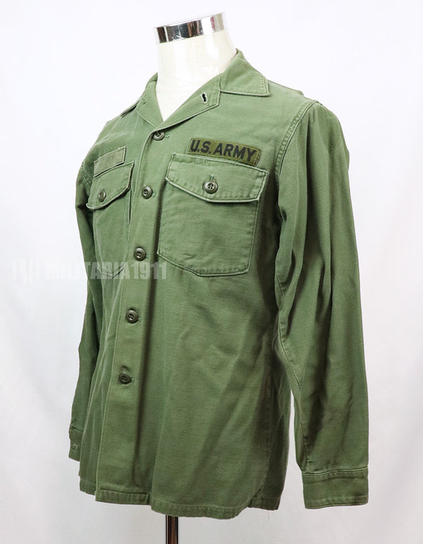 実物　ユーティリティシャツ OG-107 　放出品　1960年代後半〜1970年代初頭 戦中ロット