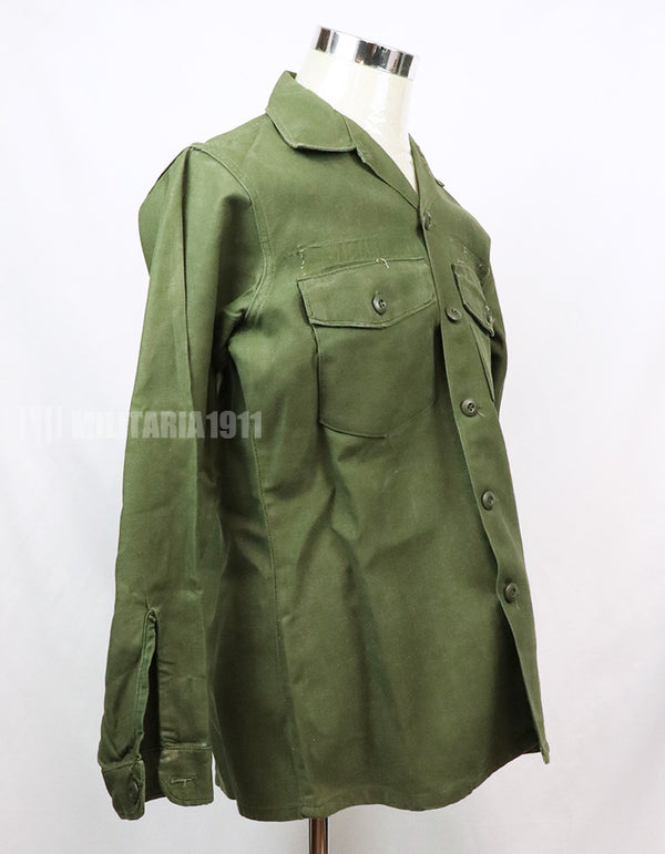 Original Utility Shirt OG-107, made in 1970, war time lot, used condition.