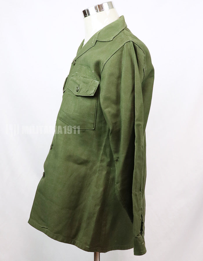 Original Utility Shirt OG-107, made in 1970, war time lot, used condition.