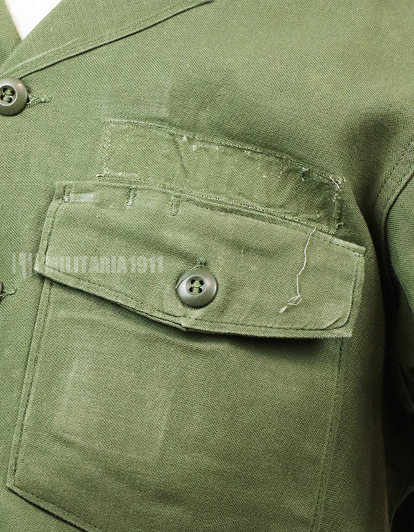 Original Utility Shirt OG-107, made in 1970, war time lot, used condition.