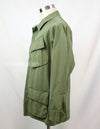 Original Late model ripstop fabric Jungle Fatigue S-R, partially damaged, made in 1968