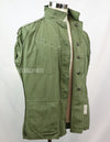 Original Late model ripstop fabric Jungle Fatigue S-R, partially damaged, made in 1968