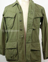 Original Late model, ripstop fabric, jungle fatigues, X-S-S, 1970, missing button, damaged.